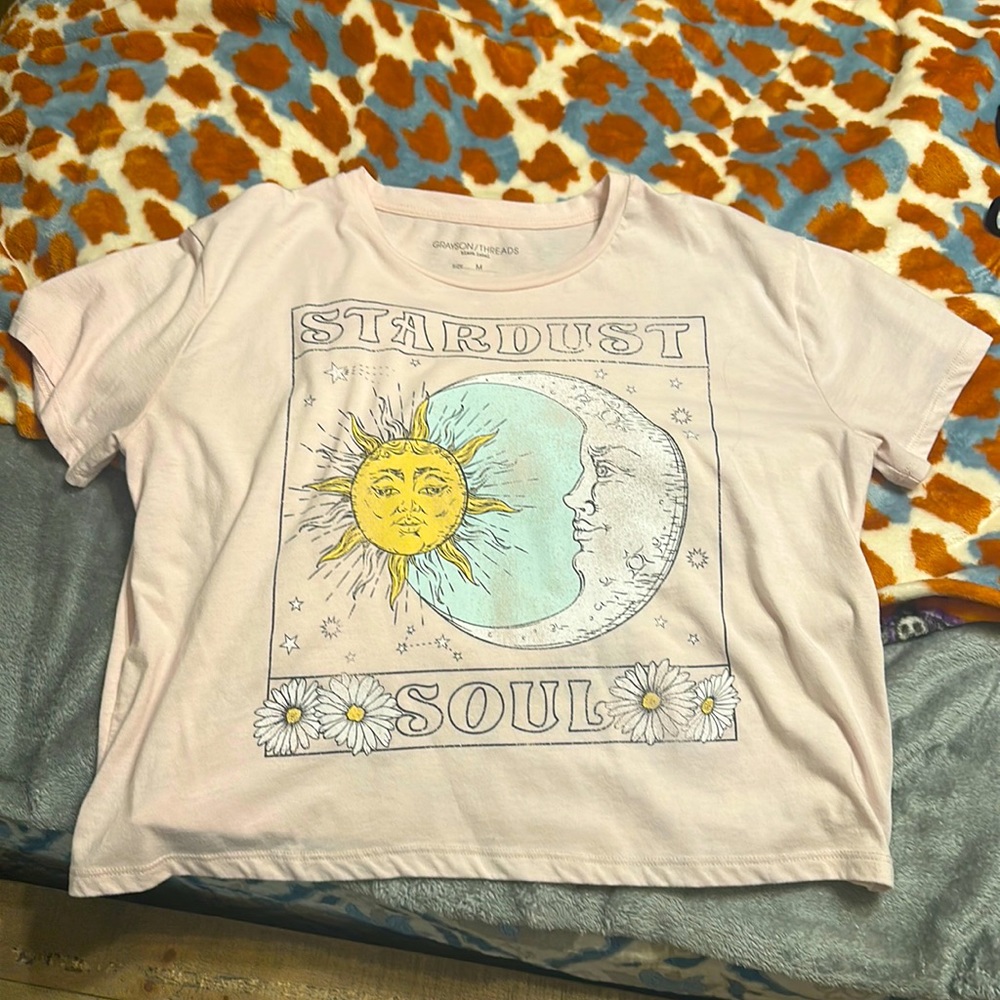 Light Pink Crop Top